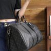 Model Reality Pats M40569 Small KEEPALL BANDOULIÈRE 45 Black Monogram Size 45 x 27 x 20 cm