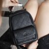 God Factory Yupoo 24C Mini Backpack HAAS Leather Black Size 18*13*9 cm