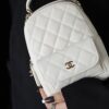 God Factory Yupoo 24C Mini Backpack HAAS Leather White Size 18*13*9 cm
