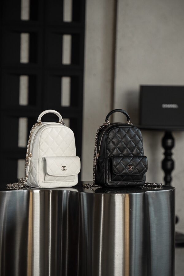 img_2608 God Factory Yupoo 24C Mini Backpack HAAS Leather White Size 18*13*9 cm