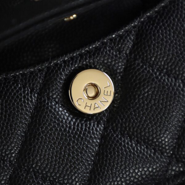God Factory Yupoo 24C Mini Backpack HAAS Leather Black / Silver Hardware Size 18*13*9 cm