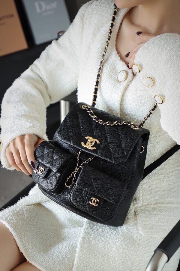 img_2718 God Factory What's App 23P Backpack 14K Hardware / Black Size 17.5*16.5*10 cm