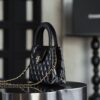 God Factory Chanel 25C Kelly Bags 24K Retro Hardware / Black Bonaudo Leather Size 8.3*12.5*4 cm