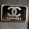 God Factory Chanel 25C Kelly Bags 24K Retro Hardware / Black Bonaudo Leather Size 8.3*12.5*4 cm