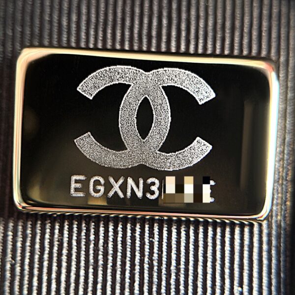 God Factory Chanel 25C Kelly Bags 24K Retro Hardware / Black Bonaudo Leather Size 8.3*12.5*4 cm