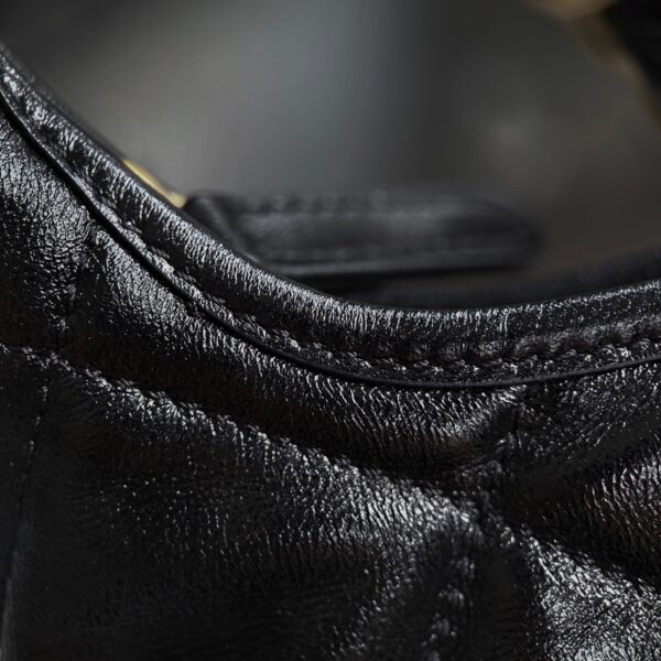 God Factory Chanel Bags Large 24A HoBo 24K Retro Hardware / Black Bonaudo Leather Size 29*32*10 cm