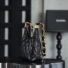 God Factory Chanel Bags Small 24A HoBo 24K Retro Hardware / Black Bonaudo Leather Size 22.5*19.5*8.5 cm