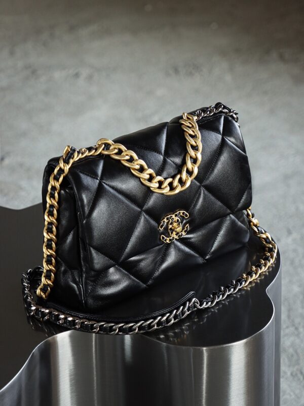 img_2810 God Factory 19 Bag Medium Black / Gold Hardware Size 20*30*10 cm