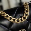 God Factory 19 Bag Medium Black / Gold Hardware Size 20*30*10 cm