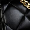 God Factory 19 Bag Medium Black / Gold Hardware Size 20*30*10 cm