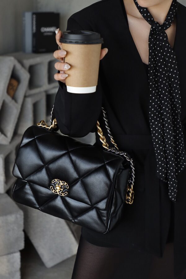 img_2823 God Factory 19 Bag Medium Black / Gold Hardware Size 20*30*10 cm