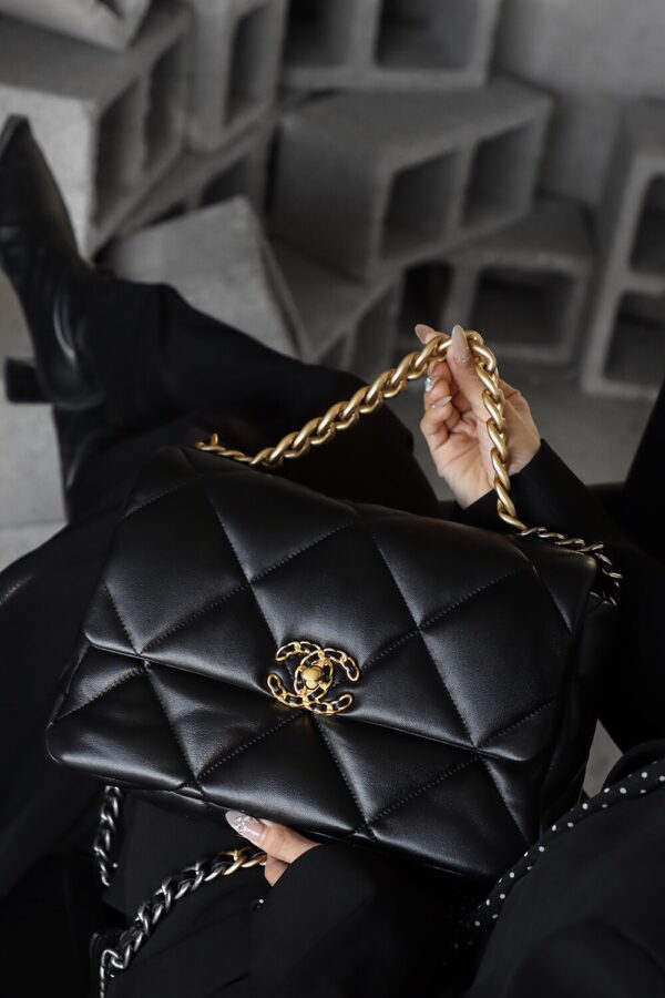 img_2829 God Factory 19 Bag Medium Black / Gold Hardware Size 20*30*10 cm