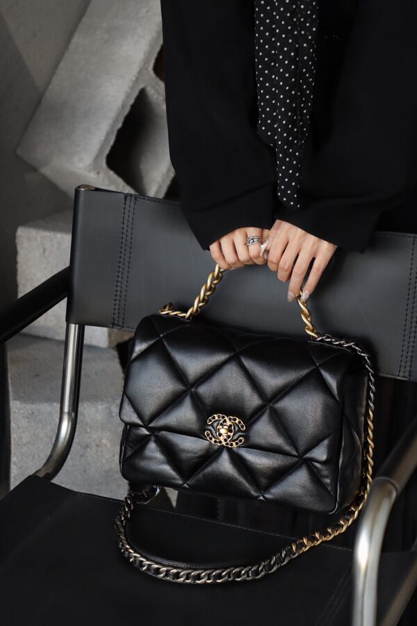 img_2830 God Factory 19 Bag Medium Black / Gold Hardware Size 20*30*10 cm