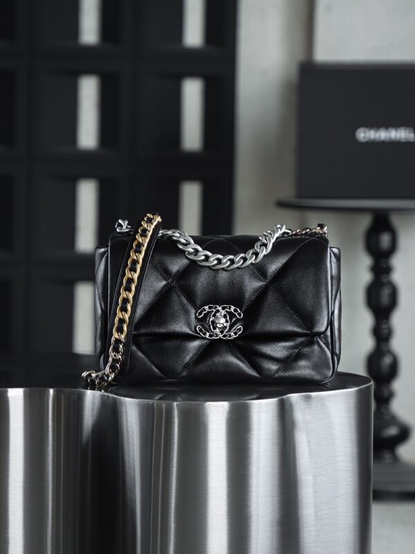 img_2831 God Factory 19 Bag Small Black / Silver Hardware Size 16*26*9 cm