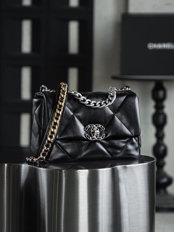 img_2833 God Factory 19 Bag Small Black / Silver Hardware Size 16*26*9 cm