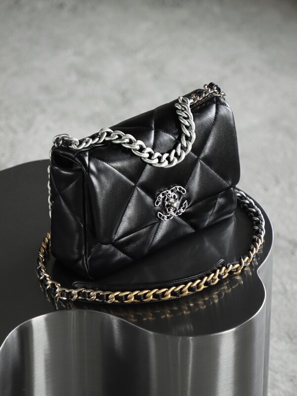 img_2834 God Factory 19 Bag Small Black / Silver Hardware Size 16*26*9 cm