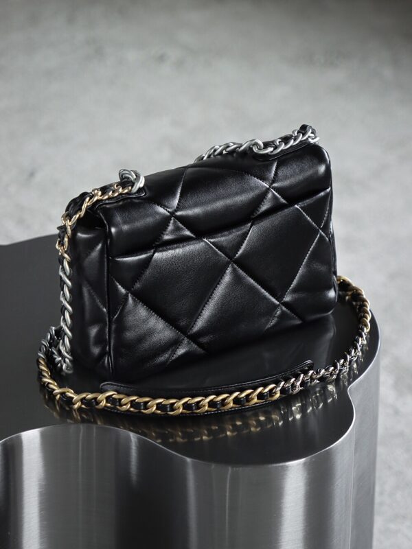 img_2836 God Factory 19 Bag Small Black / Silver Hardware Size 16*26*9 cm