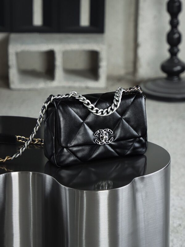 img_2837 God Factory 19 Bag Small Black / Silver Hardware Size 16*26*9 cm
