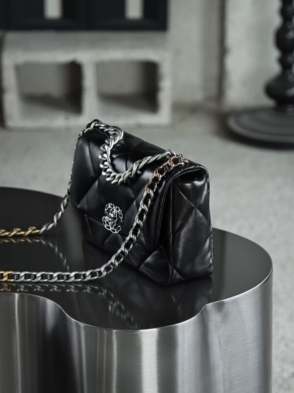 img_2838 God Factory 19 Bag Small Black / Silver Hardware Size 16*26*9 cm