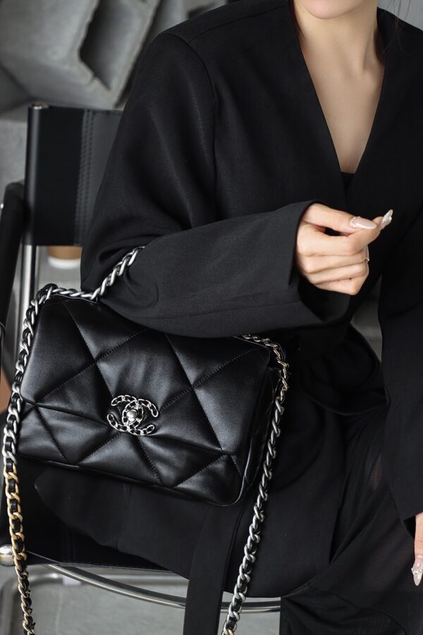 img_2849 God Factory 19 Bag Small Black / Silver Hardware Size 16*26*9 cm