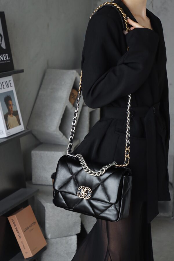 img_2850 God Factory 19 Bag Small Black / Silver Hardware Size 16*26*9 cm