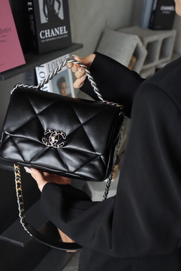 img_2851 God Factory 19 Bag Small Black / Silver Hardware Size 16*26*9 cm