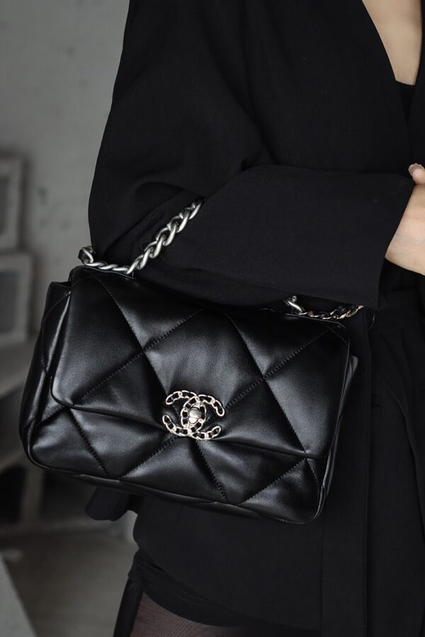 img_2852 God Factory 19 Bag Small Black / Silver Hardware Size 16*26*9 cm