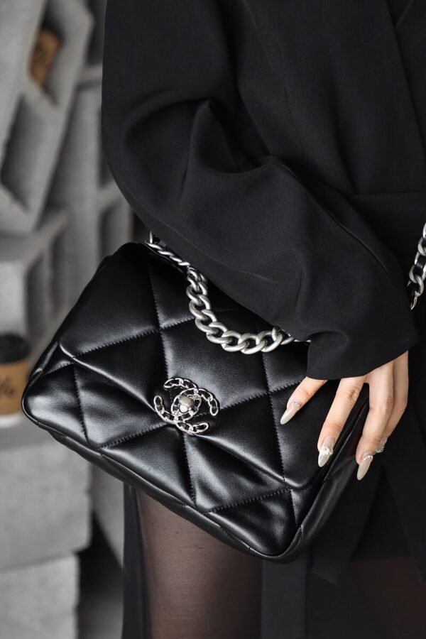 img_2854 God Factory 19 Bag Small Black / Silver Hardware Size 16*26*9 cm