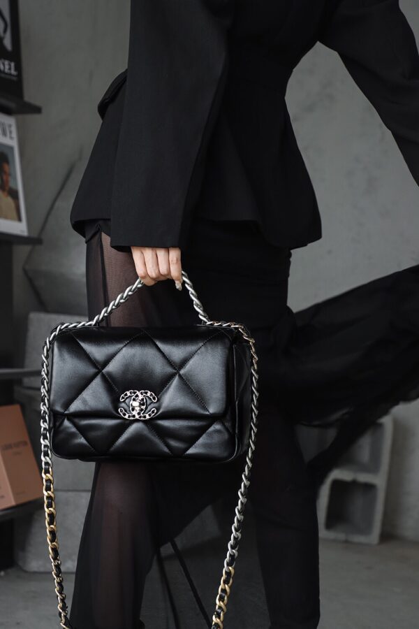 img_2855 God Factory 19 Bag Small Black / Silver Hardware Size 16*26*9 cm