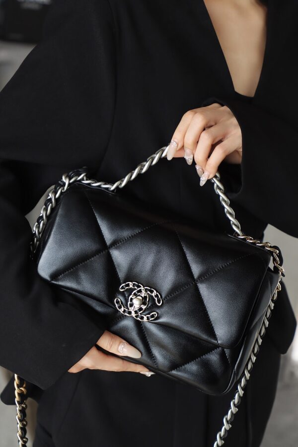 img_2856 God Factory 19 Bag Small Black / Silver Hardware Size 16*26*9 cm