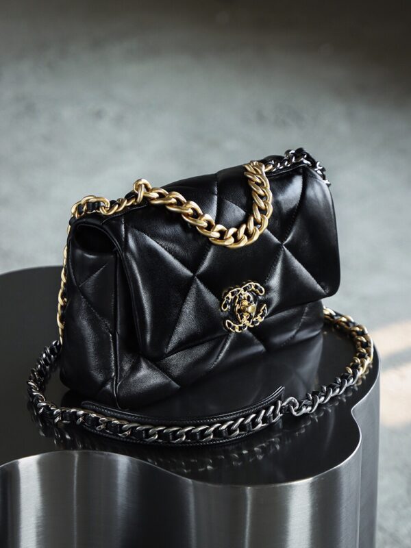 img_2861 God Factory 19 Bag Small Black / Gold Hardware Size 16*26*9 cm