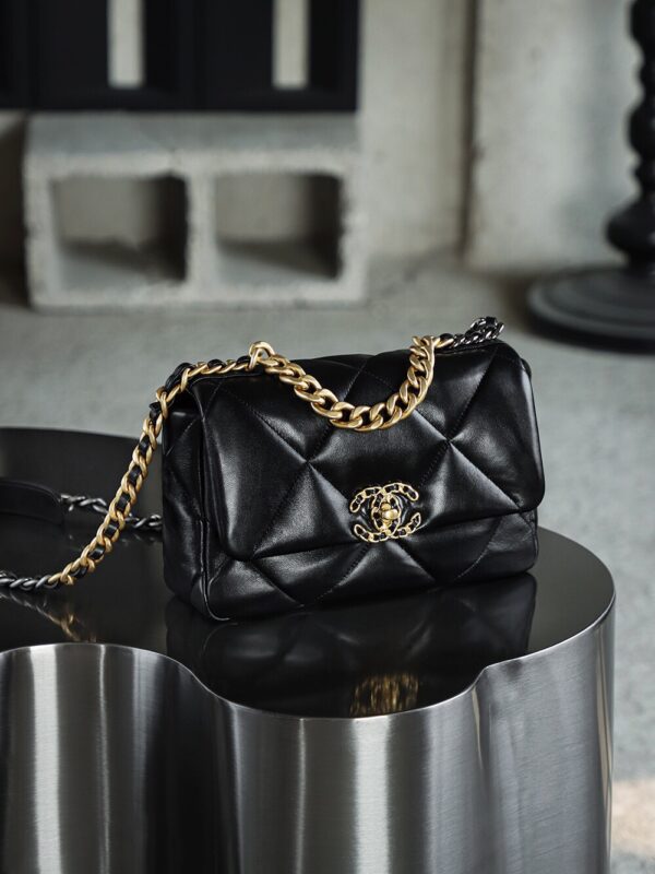 img_2864 God Factory 19 Bag Small Black / Gold Hardware Size 16*26*9 cm