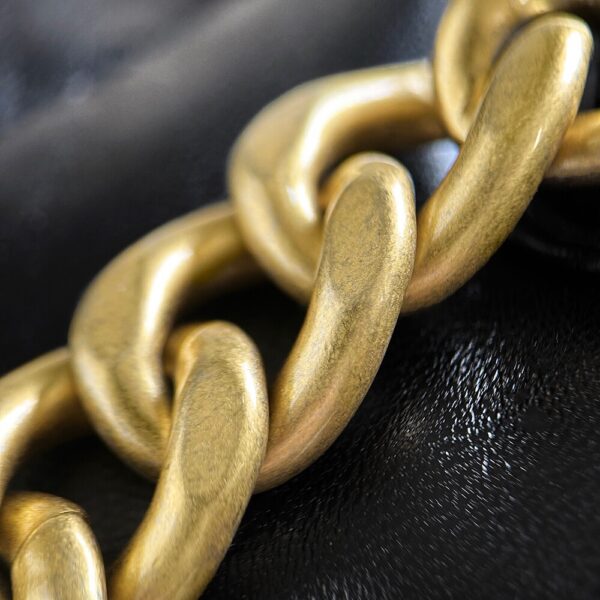 img_2868 God Factory 19 Bag Small Black / Gold Hardware Size 16*26*9 cm