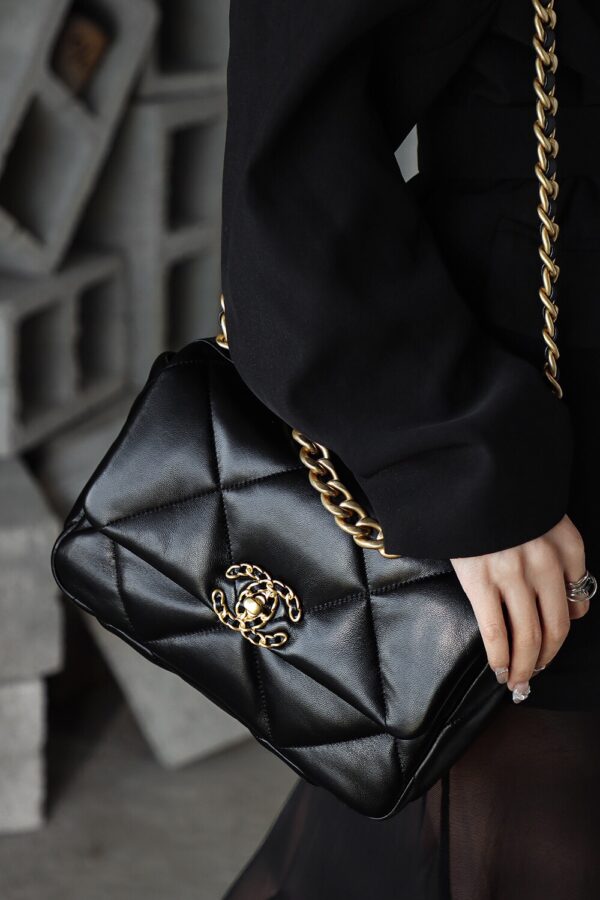 img_2879 God Factory 19 Bag Small Black / Gold Hardware Size 16*26*9 cm