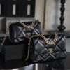 God Factory 19 Bag Small Black / Gold Hardware Size 16*26*9 cm