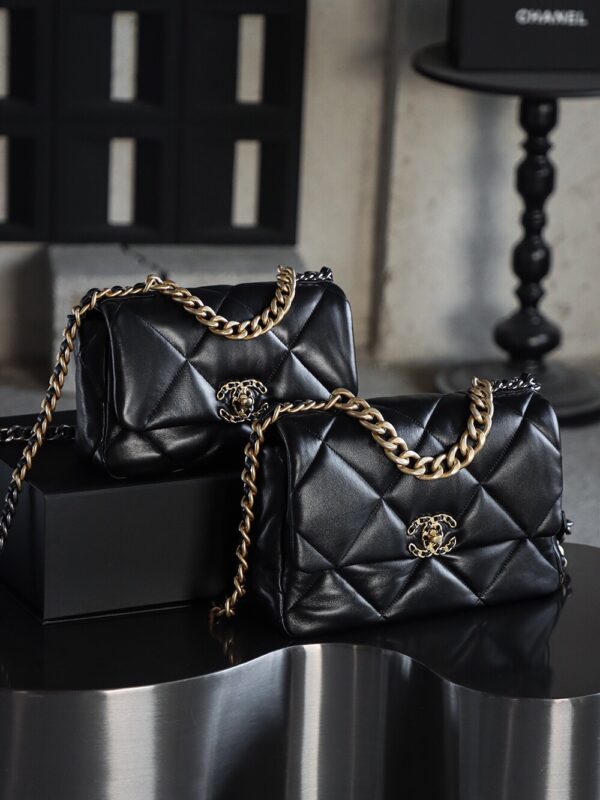 img_2885 God Factory 19 Bag Small Black / Gold Hardware Size 16*26*9 cm