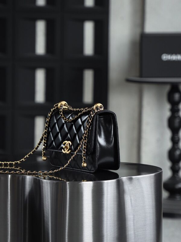 img_2887 God Factory Chanel 24C Medium Size 14.5*22*8 cm 24K Retro Gold Hardware / Black