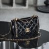 God Factory Chanel 24C Medium Size 14.5*22*8 cm 24K Retro Gold Hardware / Black