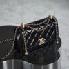 God Factory Chanel 24C Medium Size 14.5*22*8 cm 24K Retro Gold Hardware / Black