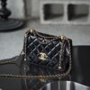 God Factory Chanel 24C Medium Size 14.5*22*8 cm 24K Retro Gold Hardware / Black