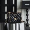 God Factory Chanel 24C Medium Size 14.5*22*8 cm 24K Retro Gold Hardware / Black