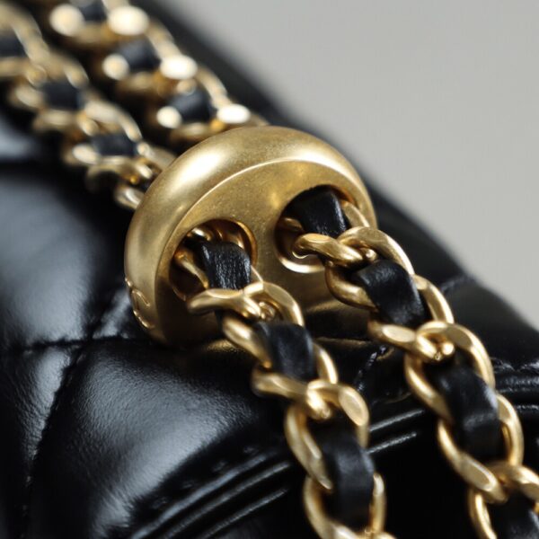 img_2897 God Factory Chanel 24C Medium Size 14.5*22*8 cm 24K Retro Gold Hardware / Black