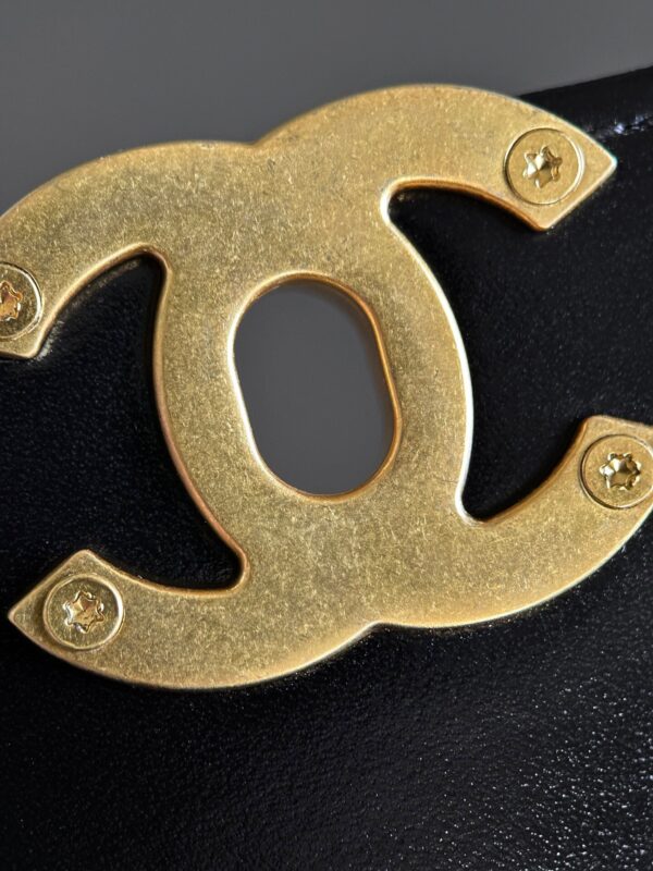 img_2901 God Factory Chanel 24C Medium Size 14.5*22*8 cm 24K Retro Gold Hardware / Black