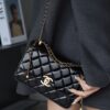 God Factory Chanel 24C Medium Size 14.5*22*8 cm 24K Retro Gold Hardware / Black