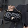 God Factory Chanel 24C Medium Size 14.5*22*8 cm 24K Retro Gold Hardware / Black