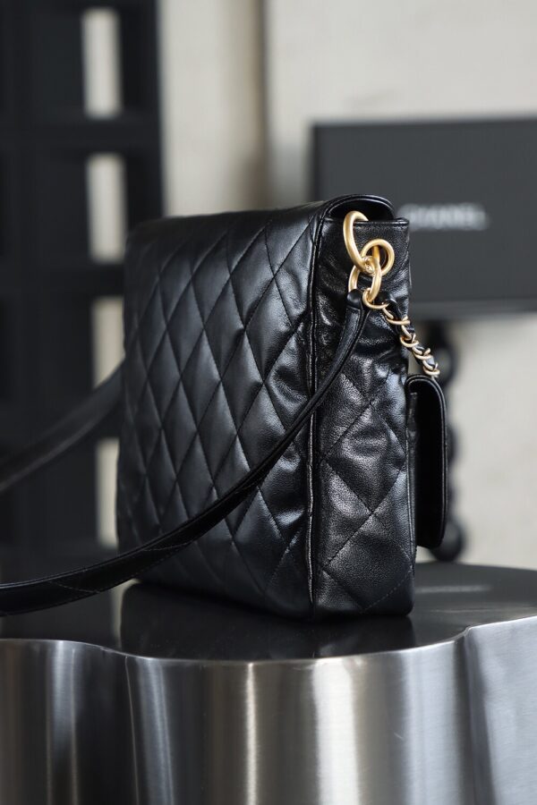 God Factory Yupoo 24P HoPo Large Bonaudo Retro Gold Hardware / Black Size 30*21.5*5 cm