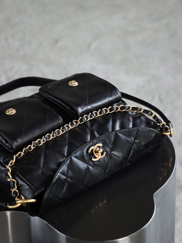 God Factory Yupoo 24P HoPo Large Bonaudo Retro Gold Hardware / Black Size 30*21.5*5 cm