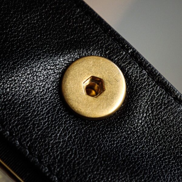 God Factory Yupoo 24P HoPo Large Bonaudo Retro Gold Hardware / Black Size 30*21.5*5 cm