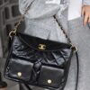 God Factory Yupoo 24P HoPo Large Bonaudo Retro Gold Hardware / Black Size 30*21.5*5 cm