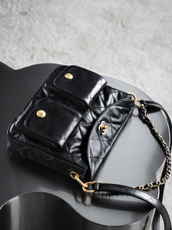img_2946 God Factory Yupoo 24P HoPo Small Bonaudo Retro Gold Hardware / Black Size 24.5*19*5 cm